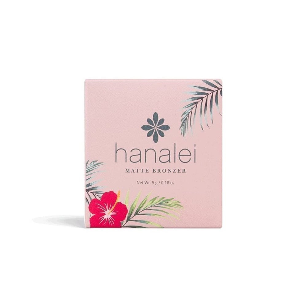 Hanalei BNIB Cruelty Free Sunkissed Powder Blendable Matte Bronzer 5g/.18oz